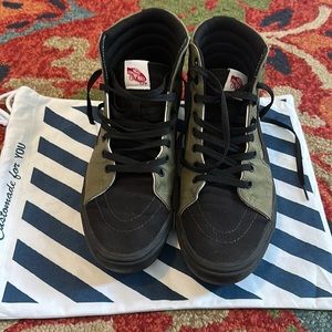 Vans men’s comfy Cush SK8 HI shoe